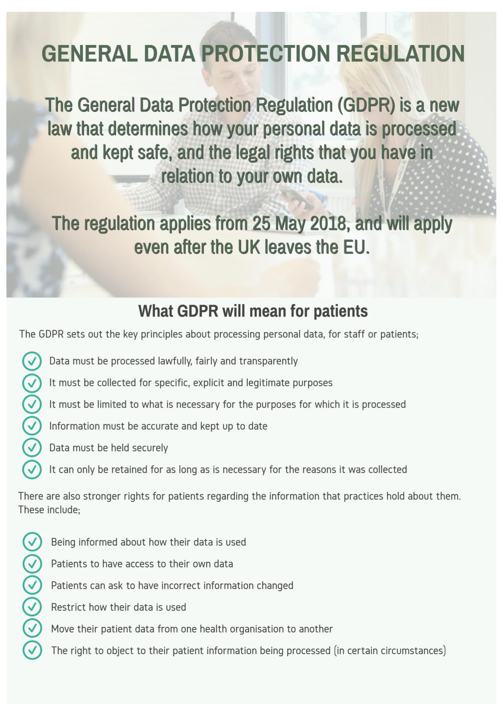 General Data Protection Regulation Poster
